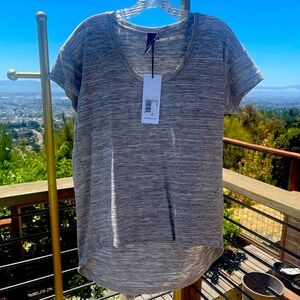 Bobi Los Angeles t-shirt, tan color, short sleeves